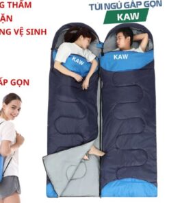 Túi Ngủ Gấp Gọn Cao Cấp KAW Loại 1.3KG Chất Lượng Tốt